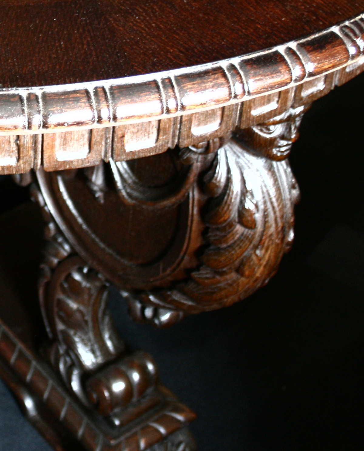 Rauchtisch 1930, Detailansicht Rauchtisch um 1930, Detailansicht